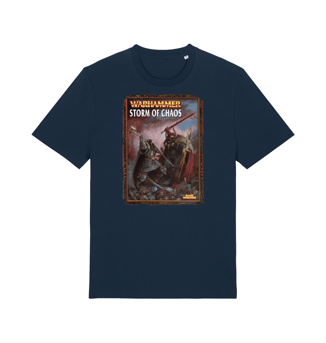 French Navy Printed T-shirt